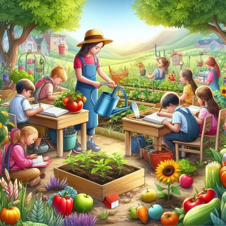 Benefícios Pedagógicos da Compostagem e Jardinagem Sustentável