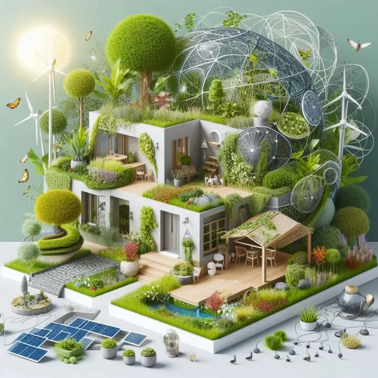 Bioarquitetura em Miniatura: Como Integrar o Jardim à Estrutura da Casa