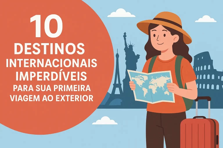 10 Destinos Internacionais Imperdíveis para Sua Primeira Viagem ao Exterior